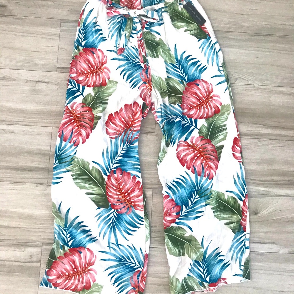 Loose tropical pants